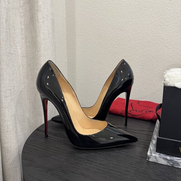 Christian Louboutin So Kate 120 Patent Black - Picture 3 of 7